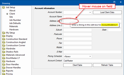 Import Data into CabMaster